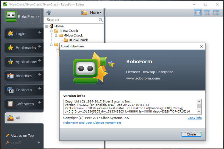 RoboForm 10.3 Crack + Free Registration Key Download 2022